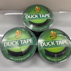 3X Duck Tape Brand Black Duct Tape, 1.88 in. x 20 yd. - Picture 1 of 4