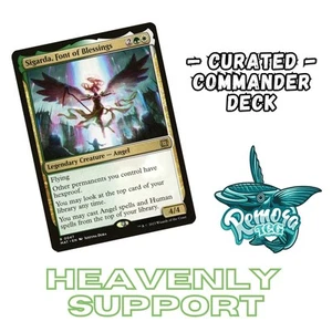 Sigarda, Font Of Blessings Custom Commander Deck |  Ready-to-play EDH | MTG - Picture 1 of 14