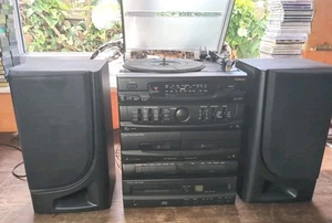 Goodmans MX 2001 And Speakers Radio Cd Record Player Tape No Work M232 - Picture 1 of 14
