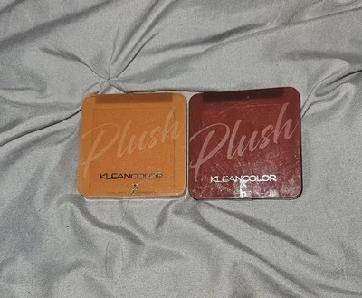 Kleancolor Plush Blush Bronzed Nude & Deep Berry 0.24oz Discontinued - Image 1 of 3