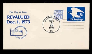 U566 8c+2c RE-VALUED EAGLE FDC - A.F.D.C.S. - Picture 1 of 2