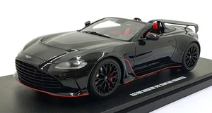 GT Spirit 1/18 Scale Resin GT923 - Aston Martin V12 Vantage Roadster - Black - Picture 1 of 6