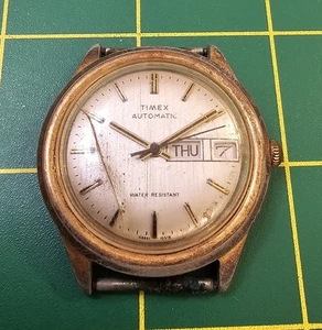 Vintage TIMEX Automatic Men's Wristwatch 48861- 10976? – Running – Head Only - Picture 1 of 5