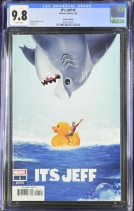 IT'S JEFF #1 Doaly Variant Cover 1st Print CGC 9.8 JAWS KEY ISSUE MARVEL RIVALS - Picture 1 of 3