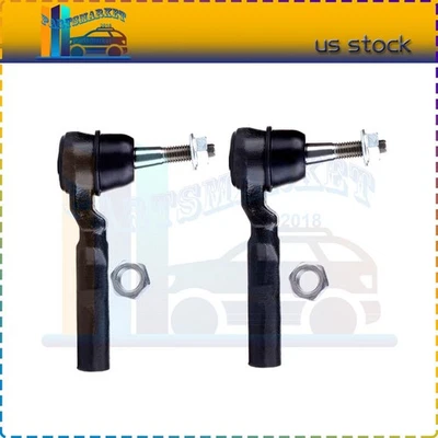 For 2004 05-2012 Chevrolet Malibu Suspension Kit 2x Front Outer Tie Rod Ends Kit - Imagem 1 de 4