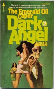 The Emerald Oil Caper Dark Angel #2 James D. Lawrence Rare OOP 1975 Paperback - Bild 1 von 9