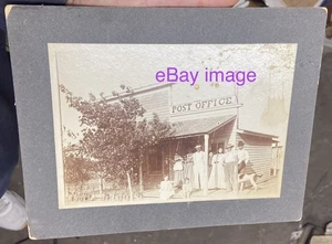 GRAN PROTECCIÓN 1903, Kansas Comanche County OFICINA DE CORREOS Gabinete FOTO - Imagen 1 de 4