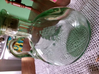  Old Fitzgerald Flagship Decanter` Empty w/ "  1849  "Top with cork  NICE - Image 1 of 4