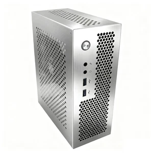 A09 Mini ITX Chassis HTPC Portable Computer Case Support PCIe 1 U Power Supply - Picture 1 of 7