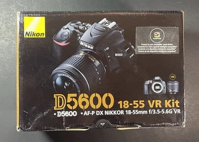 Nikon D5600 SLR Camera 18-55mm VR Kit NEW - Image 1 of 4