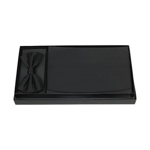 Herren J. Valintin formelle Kummerbund Fliege Set für Smoking CMB1 schwarz - Bild 1 von 3