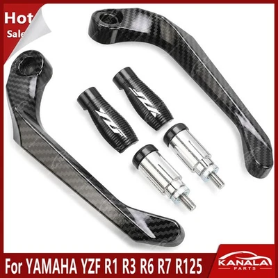 Protector de palancas de embrague de freno para YAMAHA YZF R1 R3 R6 R7 R125 negro Foto 1 de 3