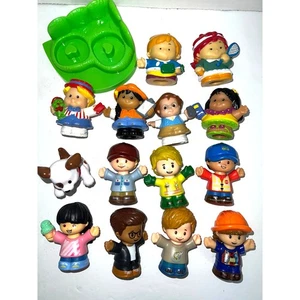 Little People Lot Fisher Price Construction Worker Ring Master Variety Puppy Dog - Picture 1 of 7