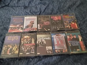 Gaither Gospel Series Cassettes Lot Bundle Of Ten - Imagen 1 de 9
