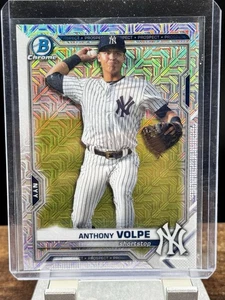 2021 Bowman #BCP-85 Anthony Volpe Chrome Prospects Mojo Refractor - Picture 1 of 2