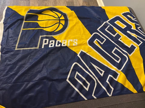 Indiana Pacers NBA Fan Flag Logo 42” x 28” Cover