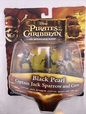 Disney Pirates of the Caribbean Black Pearl Captain Jack Sparrow and Crew 07111