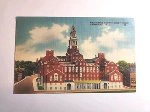 Postcard Vintage Providence County Courthouse. Providence, Rhode Island. A225 - Picture 1 of 3