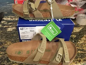 Neue Birkenstock Franca Rivet Logo Damen-Sandalen Größe 9 Schuhe - Bild 1 von 5