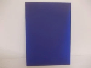 Perspex Blue Acrylic Sheet Frosted Plastic Material Panel A5 A4 A3 3mm - Picture 1 of 4