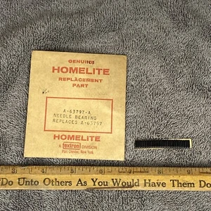 HOMELITE A-63797-A Cuscinetto ago a canna - XL 101 102 103 104 NOS originale produttore di apparecchiature originali - Foto 1 di 4