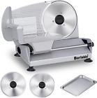 Meat Slicer, 200W Electric Food Slicer With 2 Removable 7.5