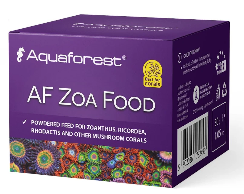 Aquaforest Zoa Food 30g - für Zoanthus, Ricordea, Rhodactis