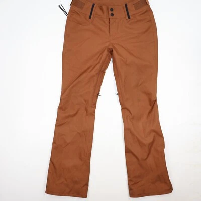 Holden Snowboard Snow Pants Brown Womens Size Medium Skinny Fit - Image 1 of 4