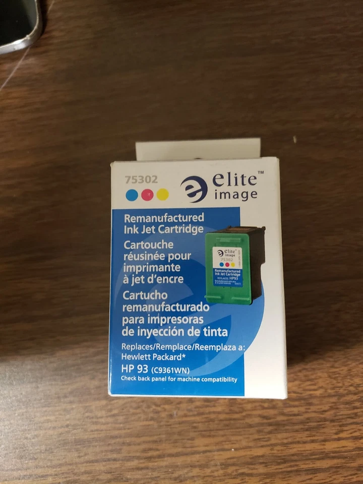 Replacement HP Tri Color Ink Cartridge Printer Elite Image DeskJet 75225 - Image 1 of 1