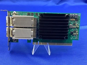 MCX416A-GCAT Mellanox ConnectX-4 50GbE CX416A Dual-Port PCIe NIC Card - Picture 1 of 2