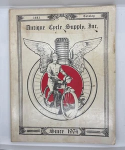 Antique Cycle Supply 1983 Catalog & Parts Explosion of Vintage Harley Davidson - Picture 1 of 8