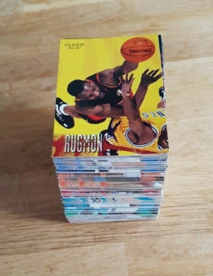 96-97 Fleer NBA Basketball Cards (1996) #1 to #180 - Choose from drop down list - Image 1 of 4