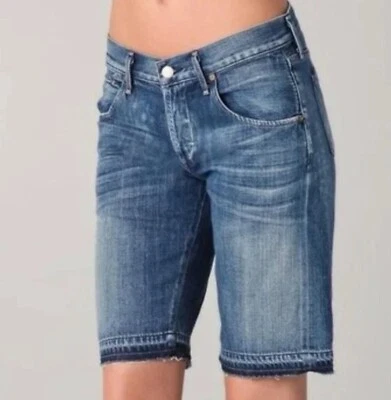Citizens of Humanity Gibson Straight Jorts Size 28 Bermuda Raw Hem Frayed Surfer - Image 1 of 4