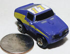 Small Micro Machine 1973 Pontiac Trans Am in Blue marked Number 17