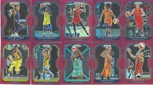 2021 PANINI WNBA * RED PRIZM * SINGLE CARDS * YOU PICK * STARS *ROOKIES * d#/299