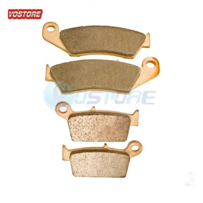 Pastillas de freno sinterizadas F+R para Honda CR250 CR250R 1987-2001 1988 1989 1990 1991 92 Foto 1 de 4