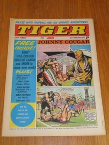 TIGER AND JAG 21ST FEBRUARY 1970 FLEETWAY BRITISH WEEKLY COMIC* - Picture 1 of 1