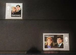 Guernsey Stamps: "Andrew & Sarah - Royal Wedding" - Presentation Pack 1986 - Picture 1 of 3