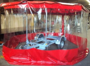 Marktanhänger Marktwagen Marktstand, Verkaufsanhänger Verkaufswagen, Wunschfarbe - Bild 1 von 12