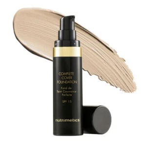 Complete Cover Foundation Nutrimetics Full Coverage SPF15 Biscotti - Picture 1 of 7