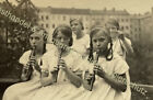 Orig Foto Kinder Madchen 1932 Flote Musik Zopfe Verm Berlin