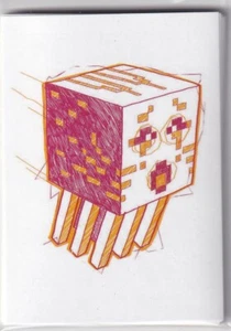 Panini Minecraft Treasure Sticker 2021 Nr. 246 Sketches and Doodles Ghast - Bild 1 von 1