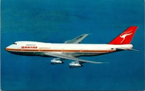 Postkarte: Qantas Airways 7478 produziert von Boeing 747 Version - Bild 1 von 2