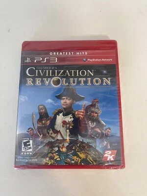 PlayStation 3 Civilization Revolution Sid Meier CIB Sealed New - Image 1 of 2