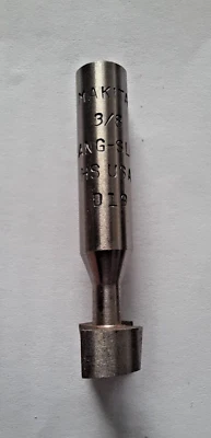 Nueva broca de enrutador con punta de carburo Makita 3/8" ranura de ojo de cerradura vástago de 1/4" 733245-1A EE. UU. Foto 1 de 4