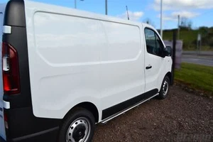 Schwellerleisten + LEDs für Nissan Primastar LWB 2022 + Trittstufen Edelstahl poliert - Bild 1 von 16