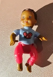 Fisher Price Loving Family Dollhouse African American Baby Girl or Boy Mouse - Picture 1 of 5