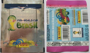 stickers Panini 10 sealed packs packets BRAZIL / BRASIL 2014 World Cup - Picture 1 of 1