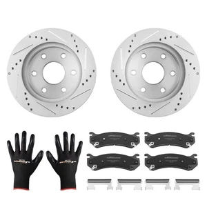12in Front Drilled Brake Rotors+Pads Kit for Chevrolet Astro 03-05 S-55054 P-785 - Picture 1 of 12