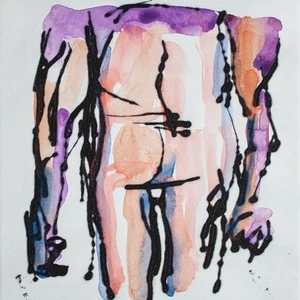 Markus Lüpertz Kunst Regeln geben Neoexpressionismus aquar. Radierung 2005 13/30 - Bild 1 von 4